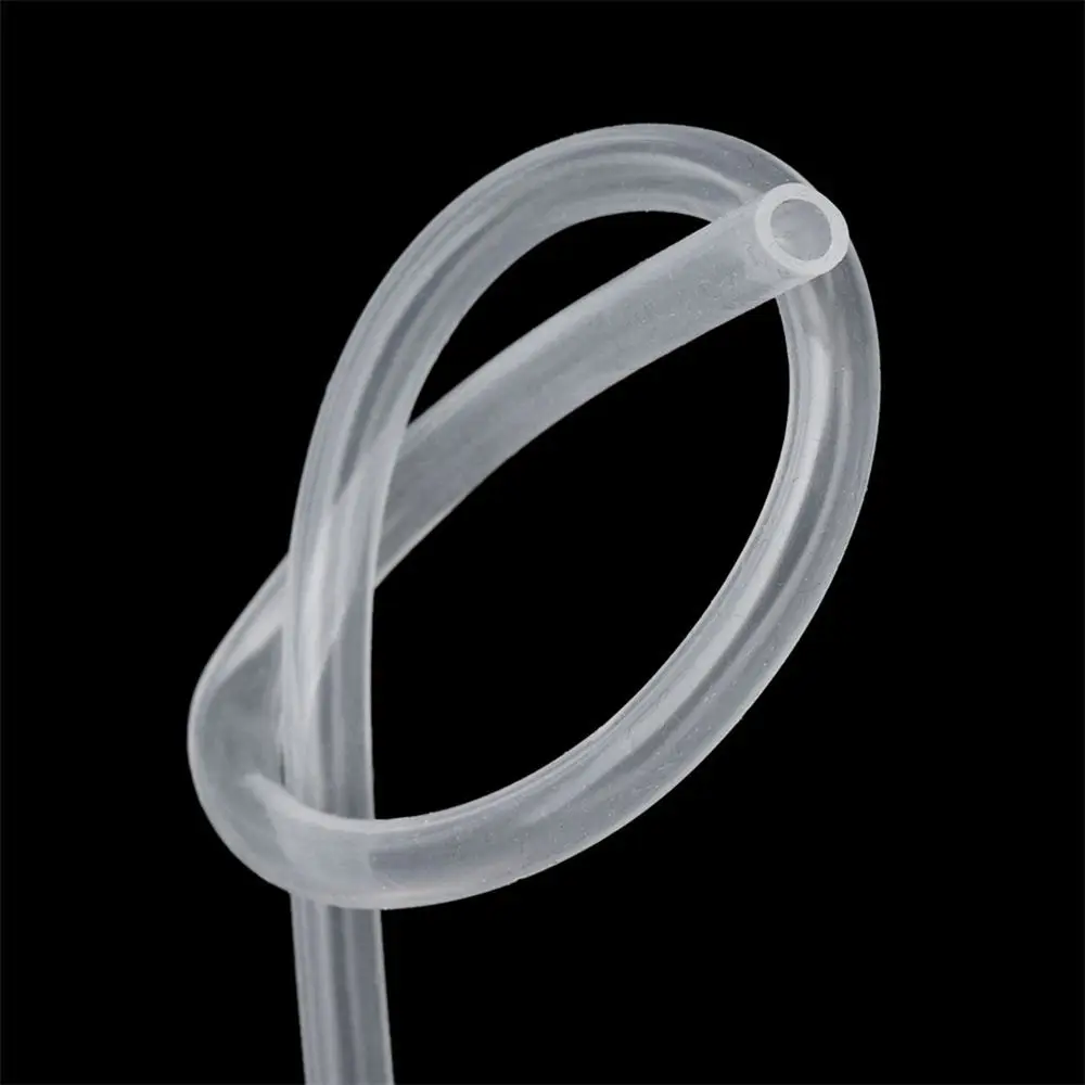 Silicone Tube 1 Meter Food Grade Transparent Silicone Rubber Hose 2 3 4 5 6 7 8 10 mm OD Flexible Silicone Tube Soft Drinking Water Pipe