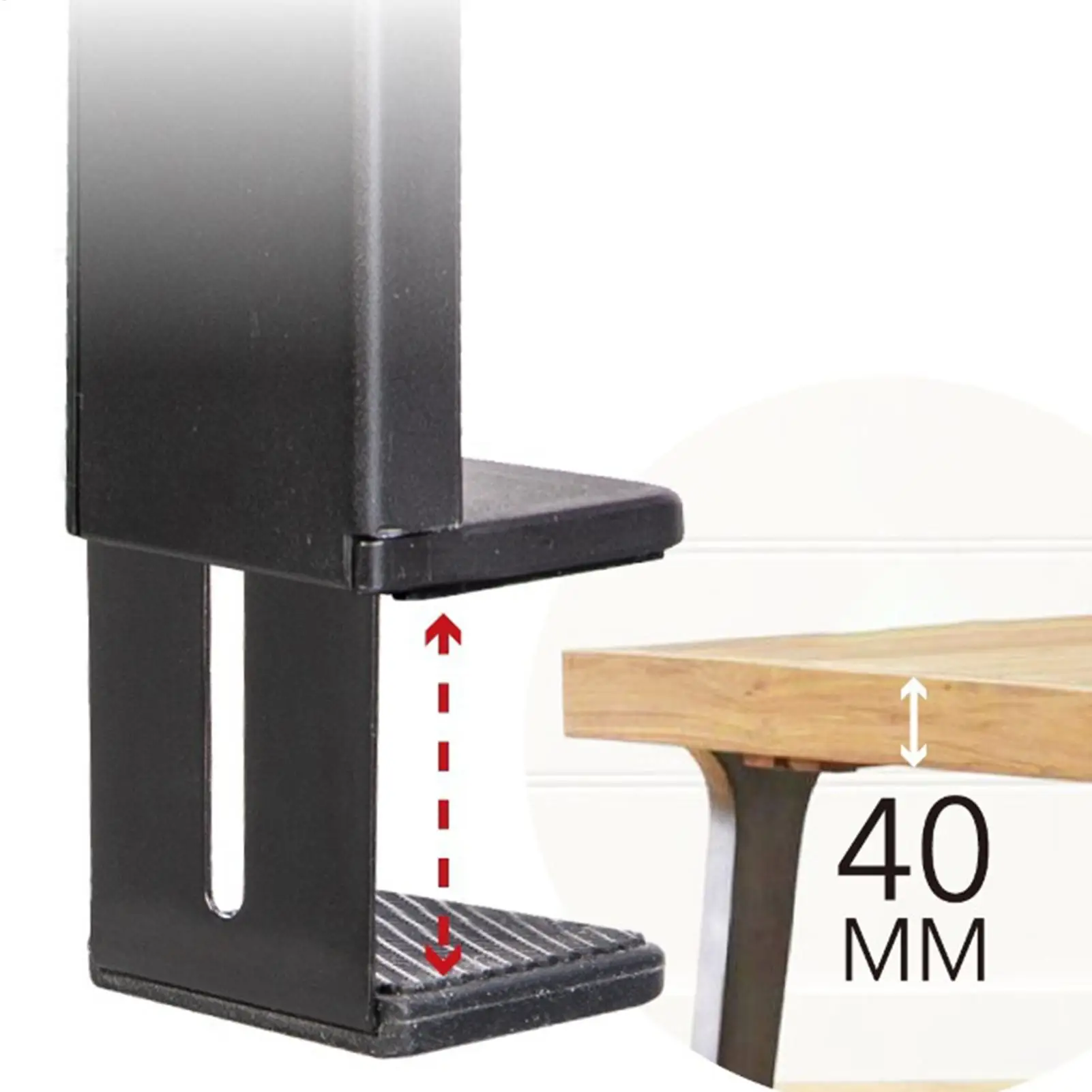 Airplane Phone Holder Foldable Phone Mount 360-Degree Rotatable Travel Accessories Desktop Cellphone Holder Train Seat Support