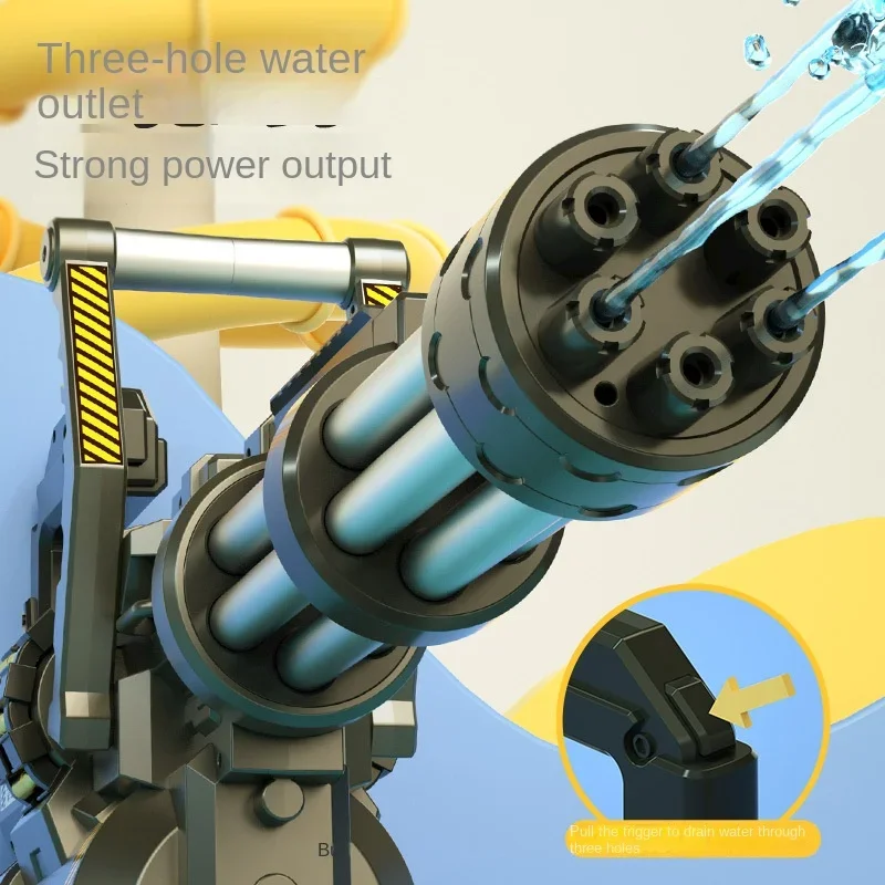 automatic water gun Automatic Water Gun Gatling 24 Year New Electric Continuous Fire Automatic Pumping Super Capacity Water Battle Toy