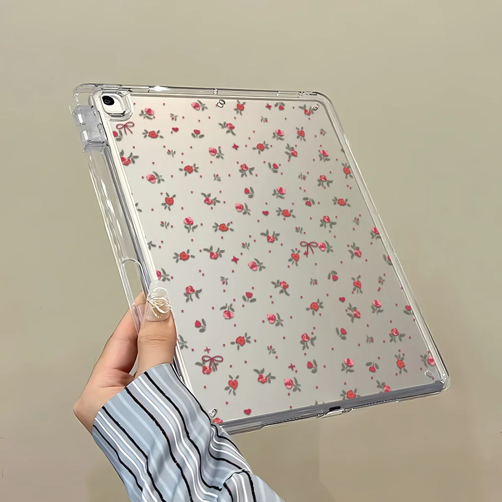 Elegant Floral Tablet Case with Advanced Protection