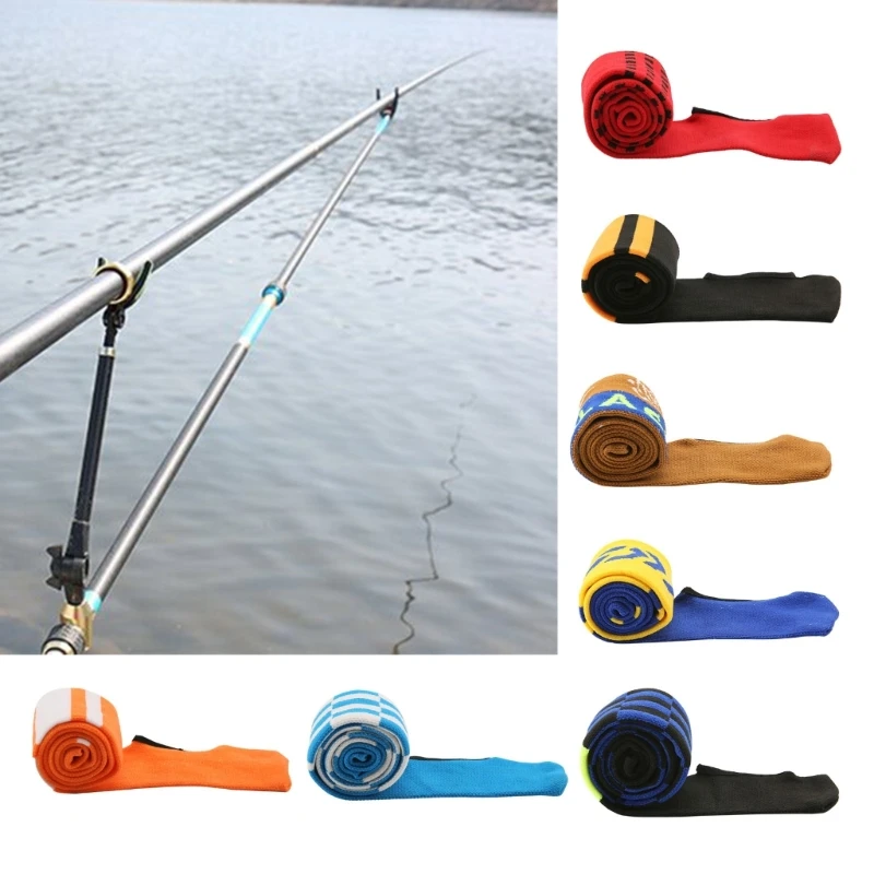 Fishing Rod Sleeve Rod Cover, Elastic Fishing Rod Sock for Protecting Fishing  Rod, Protector Poles Gloves Fishing Tools 24BD - AliExpress