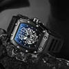 Foreign Trade Watch Large Dial For Men Quartz Waterproof Sport Square Luminous Watch For Men 4