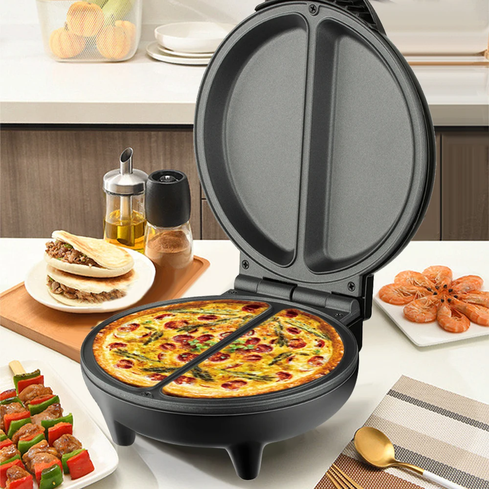 Commercial Waffle Bowl Maker Crepe Maker Pizza Tartlet 4 Mini Pizza Machine  Pizza Pancake Machine Non-stick - AliExpress