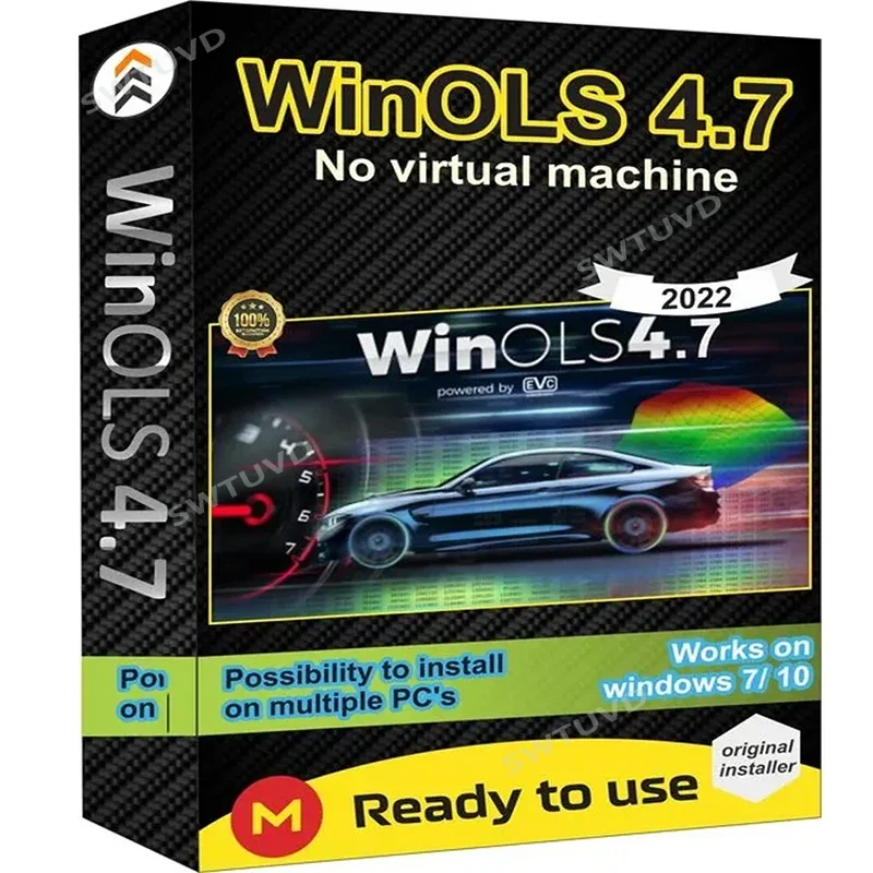 Winols 4.7 Full Activated No Vmware Funziona Su Windows 7 10 11 No Vm Multi-Language + 2021 Damos + Ecm Titanium + Immo Service Tool