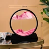 3D Hourglass Quicksand Moving Sand Art Picture Round Glass Deep Sea Sandscape Craft Flowing Painting Office Home Christmas 6