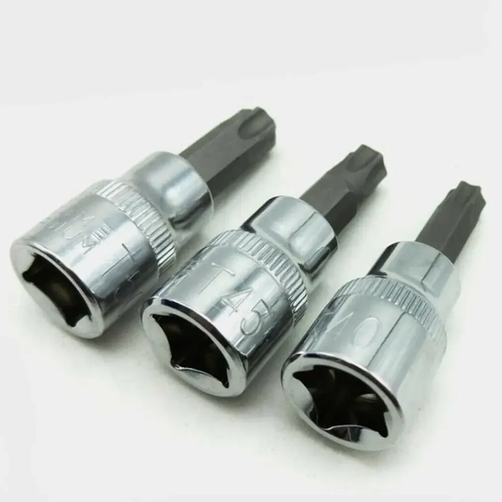 Torx 키 키트 자동차 수리 도구 스크루 드라이버 세트, 임팩트 소켓 렌치 헤드, 전문 자전거 자동차 기계 워크샵 도구, 13 개
