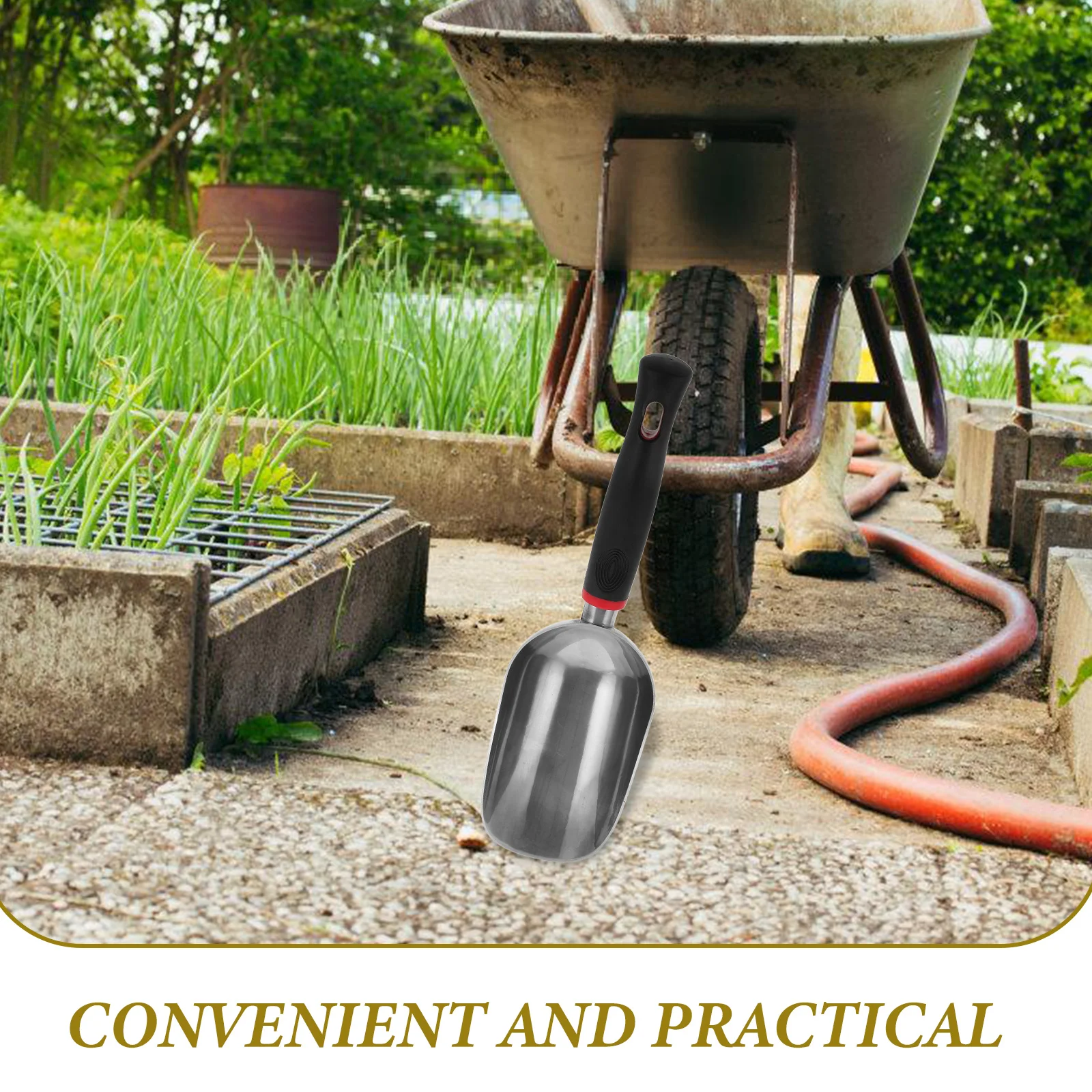 Trowel Soil Ice Scoop For Freezer Hand Use Gardening Tools Digging