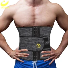 

LAZAWG Men Waist Trainer Corset Neoprene Body Shaper Tummy Control Belt Sauna Slimming Strap Fitness Sweat Shapewear Fat Burner