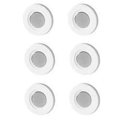 Magnetic Wall Mount Adhesive Remote Control Holder (6 Pieces)