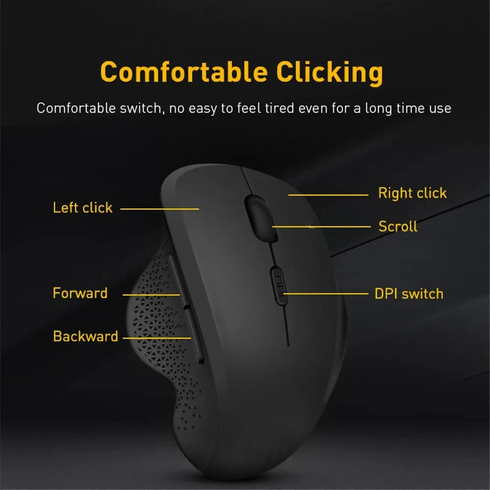 Xiaomi Bluetooth Wireless Mouse Dual-mode1600 Dpi Rechargeable Ergonomic Gaming Mouse Suitable For Mobile Phones Apple Laptops wireless mouse gaming mouse wireless gaming mouse ergonomic mouse