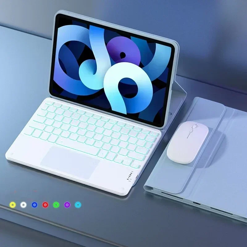 Illuminated Keyboard Case with Adjustable Backlighting