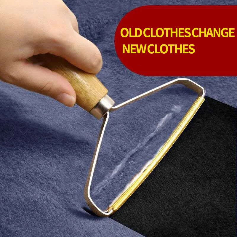 Portable Manual Fluff Removal Roller Cashmere Wool Coat Scraper Garment