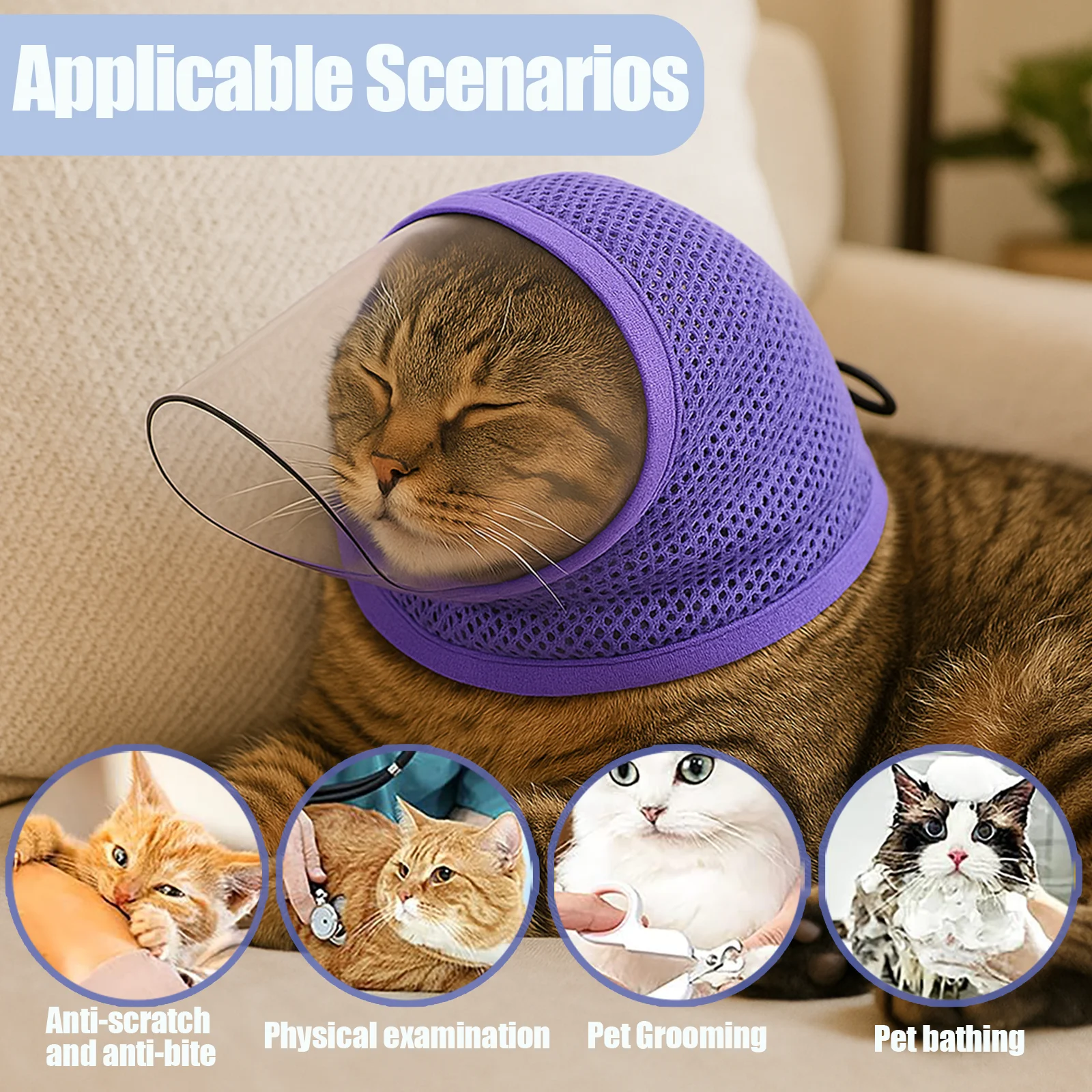 Masque réutilisable en tissu gris avec plis, protection quotidienne lavable taille S/M