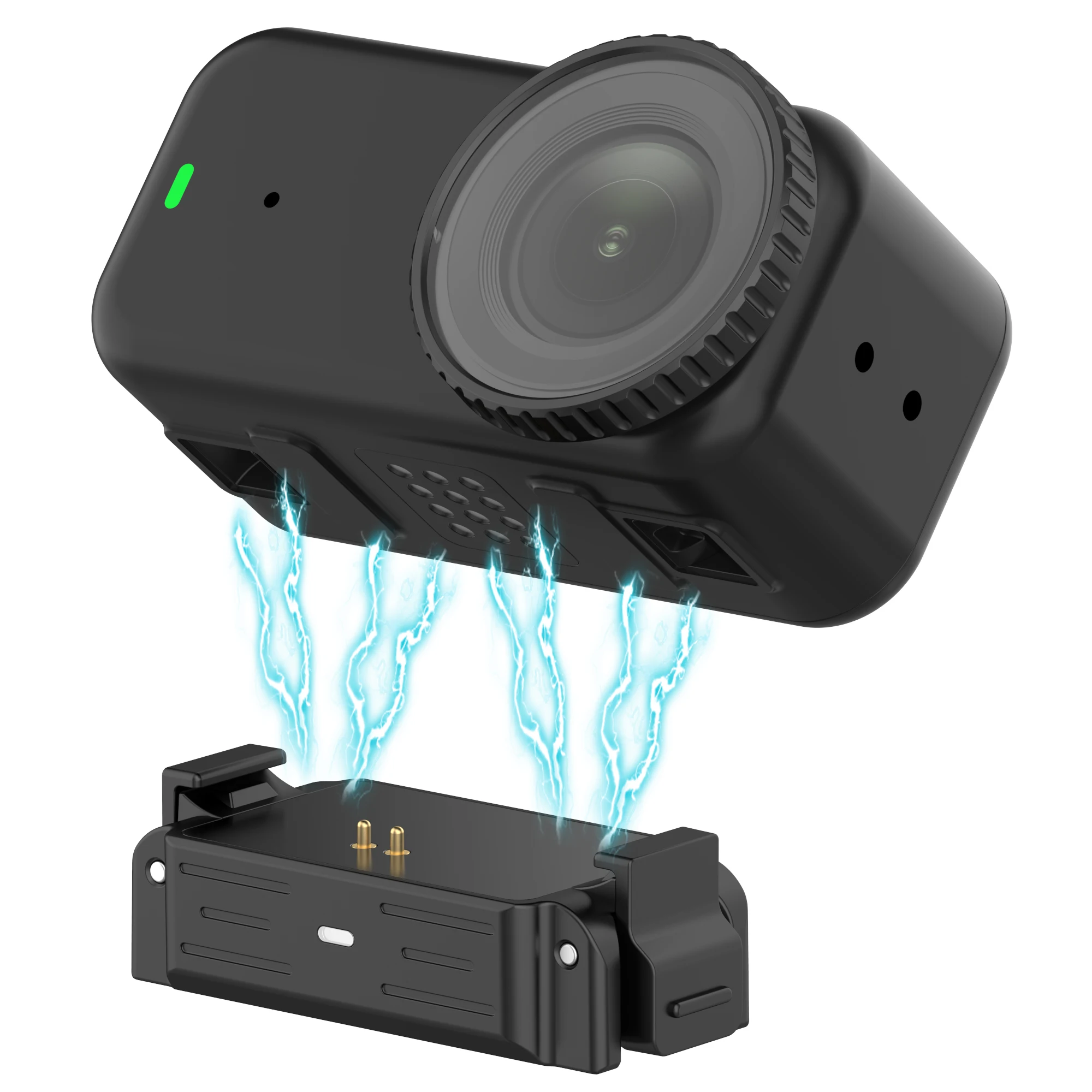 DJI 오스모 나노 액션 카메라 액세서리용 자기식 퀵 릴리스 충전 어댑터 마운트
