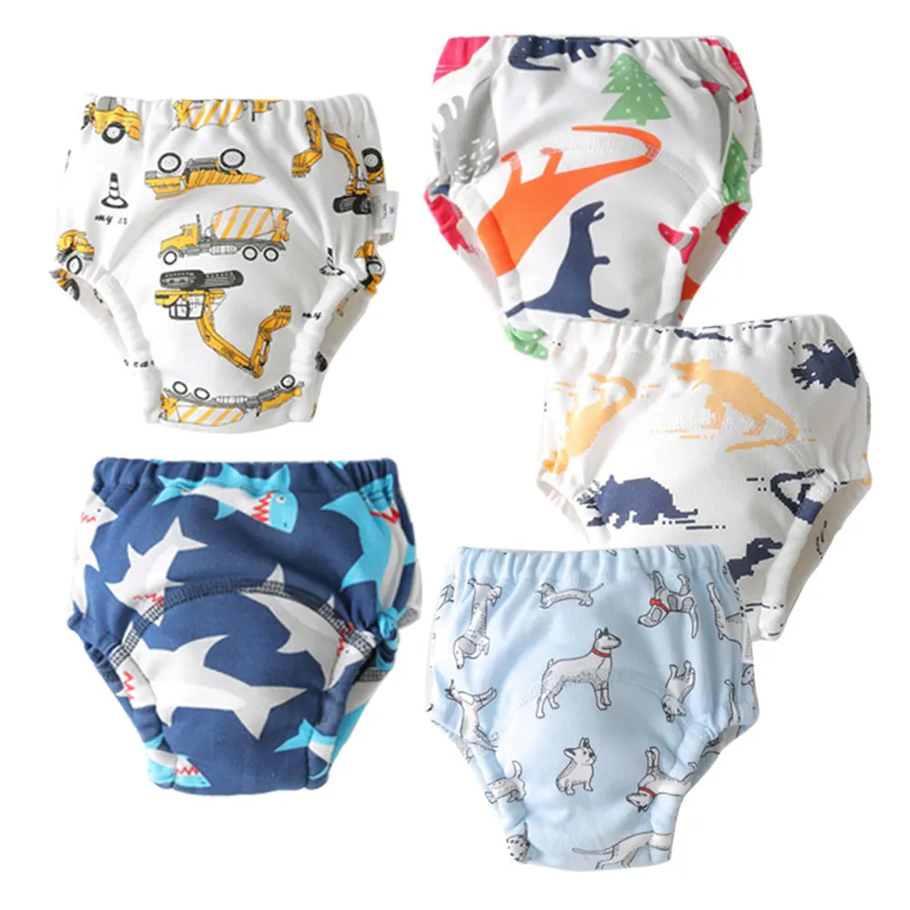 

Baby Diapers Reusable Nappies Cloth Diaper Washable Infants Children Baby Cotton Potty Training Pants Panties Nappy Underwear