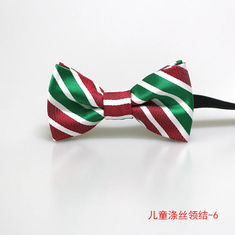 New Children's Christmas Tie Trendy Children's Fashion Personalized Tie Boys and Girls'