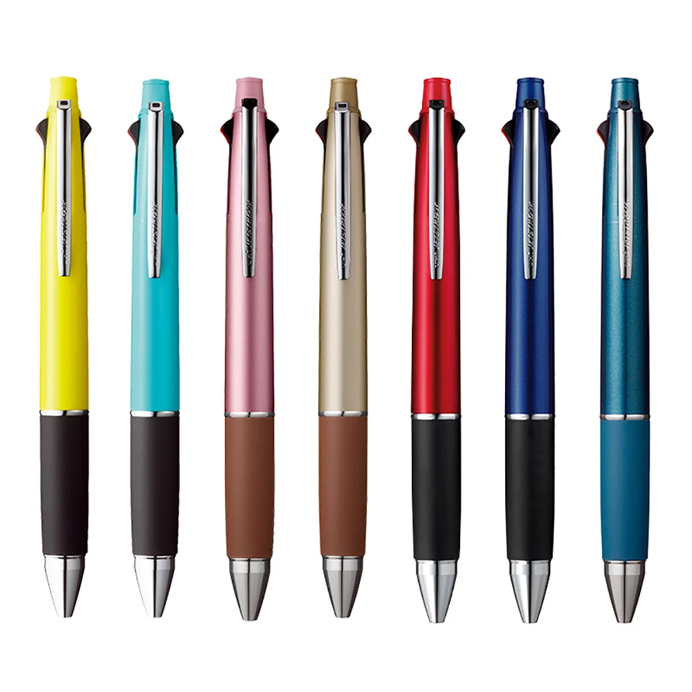 UNI Multifunctional Ballpoint Pen Gel Pen 4 +1 JETSTREAM MSXE5-1000 Mechanical Office Accessories Kids Learning Stationery