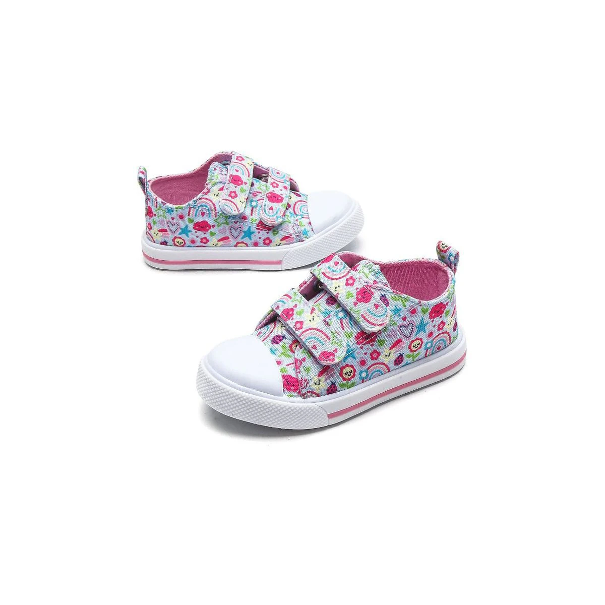 Baby Girls Canvas Shoes Cartoon Cute Classic Canvas Shoes Casual Shoes 3