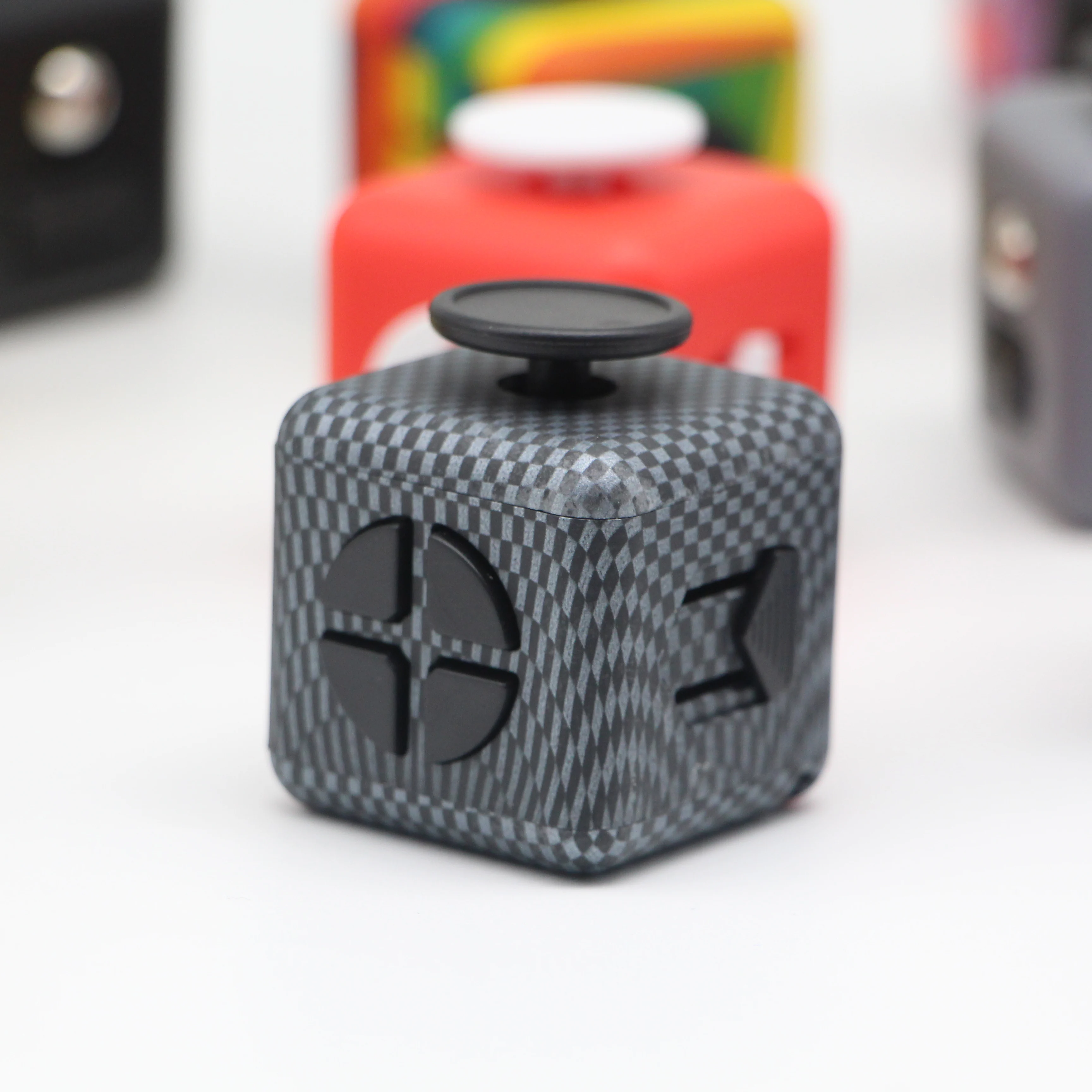 Fidget Toys Anti Stress Toys Magiques Push Decompression Dice Rainbow Fingertip Hand Game Antiestress Relax Toys for Figet Toys 5