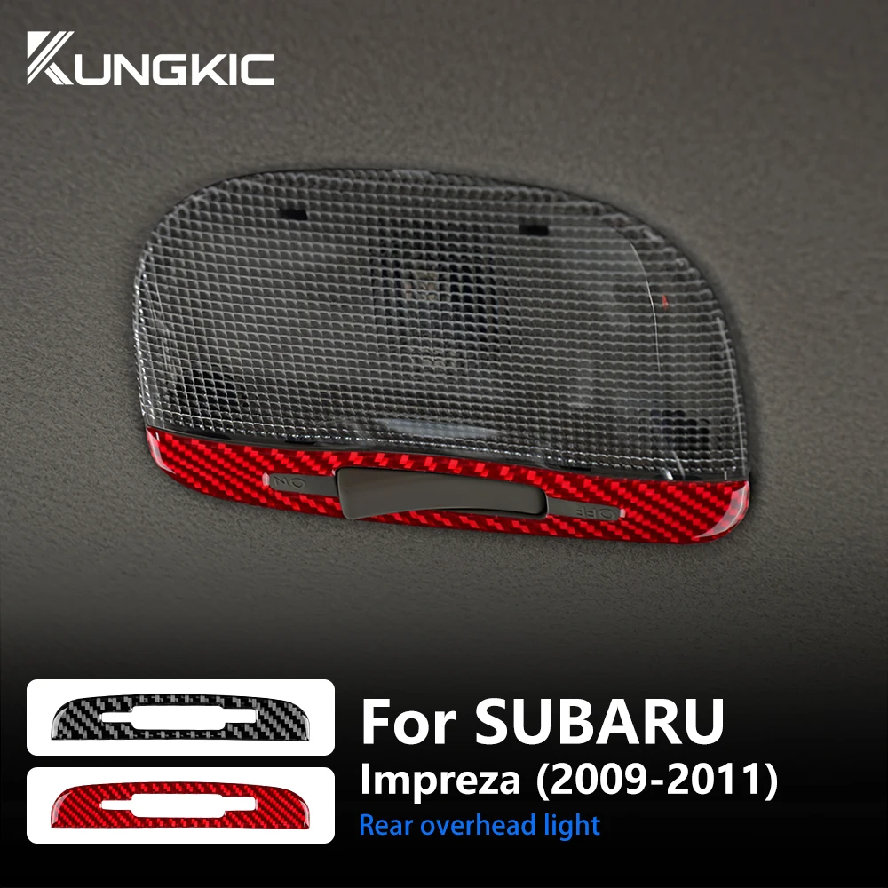 

Наклейка для Subaru Impreza 2009 2010 2011, отделка из настоящего углеродного волокна, автомобильная задняя верхняя консоль, аксессуары для чтения детской рамки