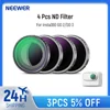 NEEWER 4 Pcs ND Filter For Insta360 GO 2/GO 3 Action Camera Accessories Polarizer Neutral Density Filters with Multi Nano Coated 1