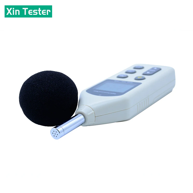 Xin Tester 30~130db Digital Sound Level Meters logger Decibel Noise Tester Audio detector Automotive Microphone GM1356 3