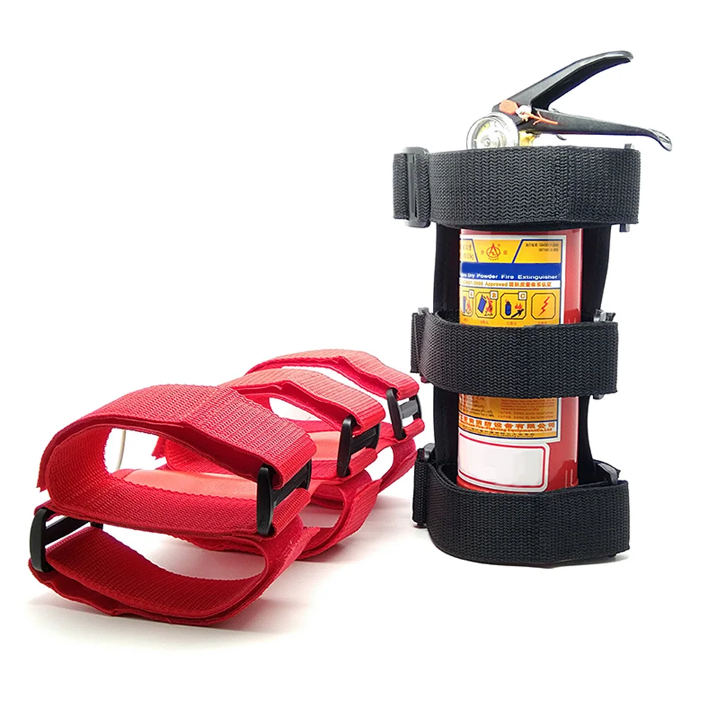 

Adjustable Extinguisher Mount Strap Oxford Cloth Car Roll Bar Fire Extinguisher Holder Belt for Jeep Wrangler TJ JK JL 1997-2018