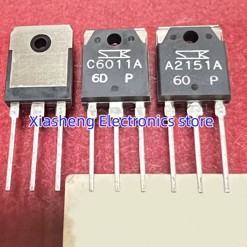 2Pairs 2SA2151A A2151A 2SC6011A C6011A TO-3P Audio Amplifier Transistor