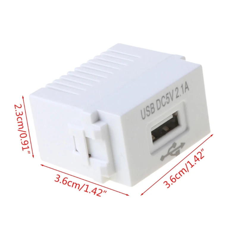 2.1A Mobile Phone Charging Panel USB Power Module 128Type 220 V to 5 V 1A USB Interface Adapter Switching Module power adapter