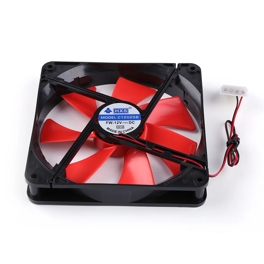 CPU 쿨러용 무소음 컴퓨터 케이스, 냉각 선풍기 속도 조절 선풍기, 140mm 4 핀