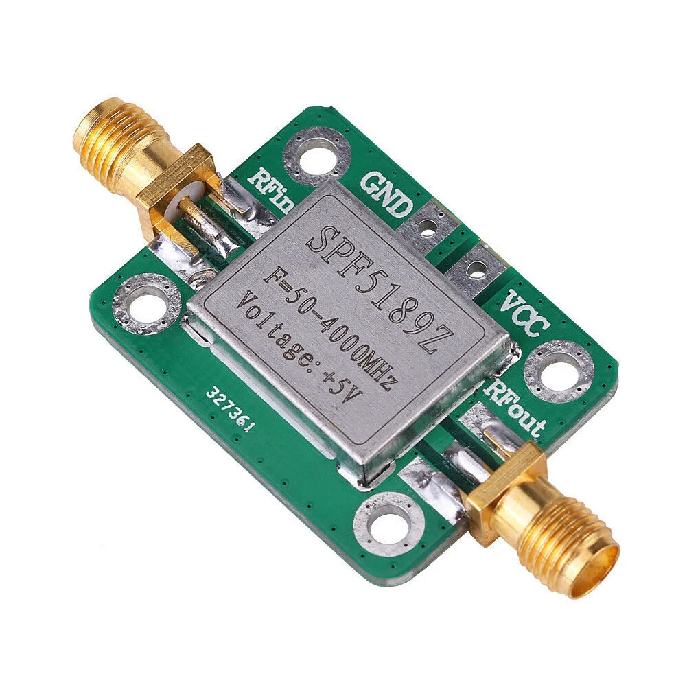 HF-Verstärker, rausch arm lna 50 bis 4000MHz spf5189z HF-Verstärker zur Verstärkung des FM-HF-UKW-UHF-Funksignals