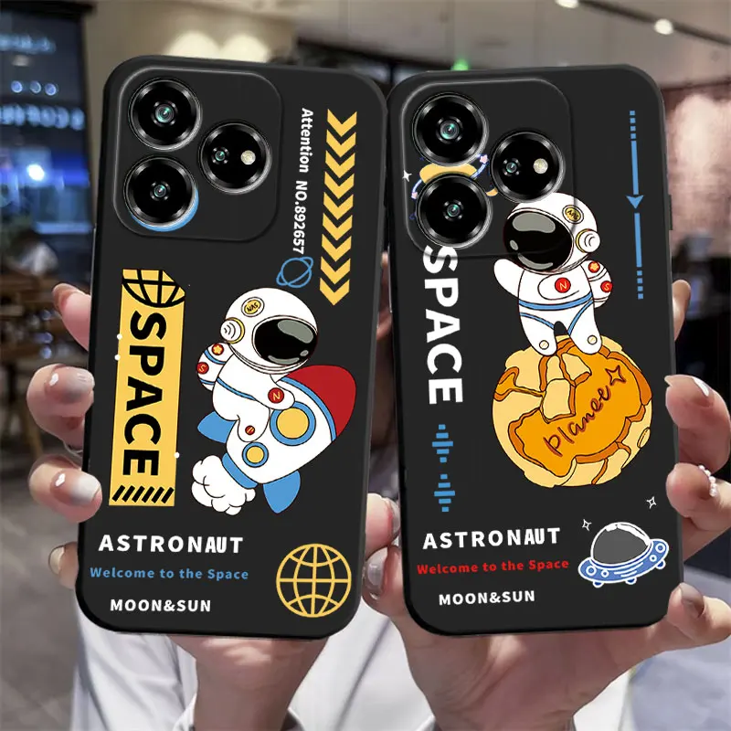 Shockproof Silicone Soft TPU Phone Case with Cute Cartoon Design - Back Cover s