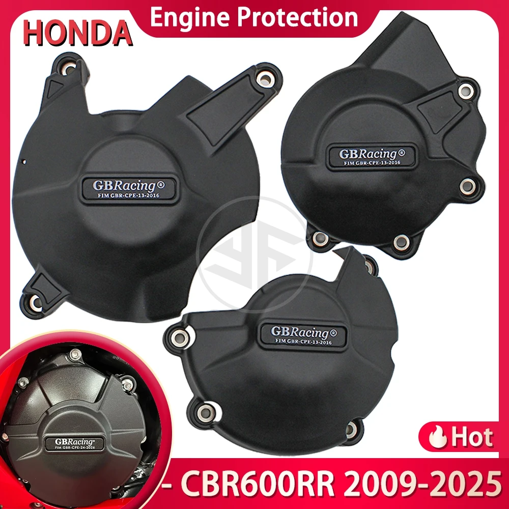 For HONDA CBR600RR 2009- Motorcycle Accessories GB Racing Engine Protection Cover