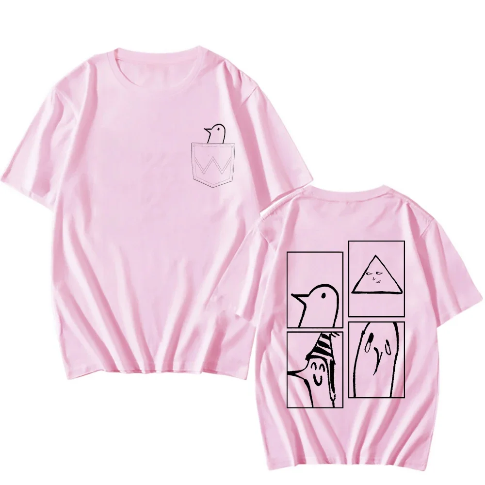 Oyasumi Punpun Printed T Shirts Japanese Anime T-shirts 100% Cotton Short Sleeve Men/women Oversized Clothing Summer Casual Tops 6