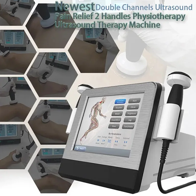 Ultrasound Machine Health Care Physical Therapy Physiotherapy Improved Tissue Relaxation Ultrasonic Equipment 2023