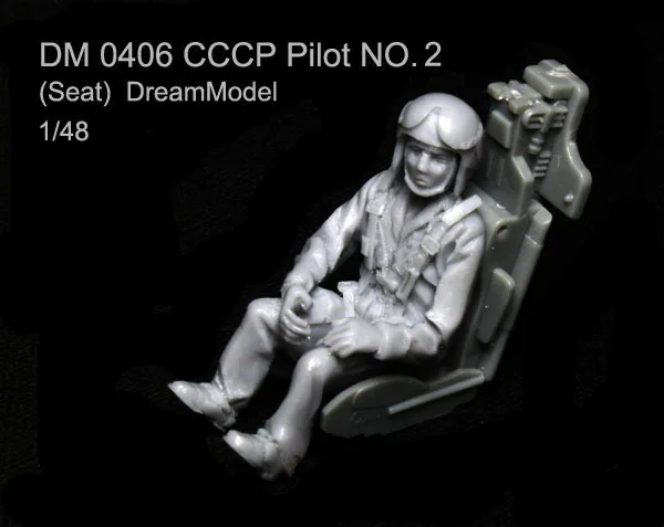 

Модель Dream DM0406 1/48 бывшая советская авиационная сила СССР-пилот № 2 (сиденье), деталь 3d-печати (без кабины), модель сборки