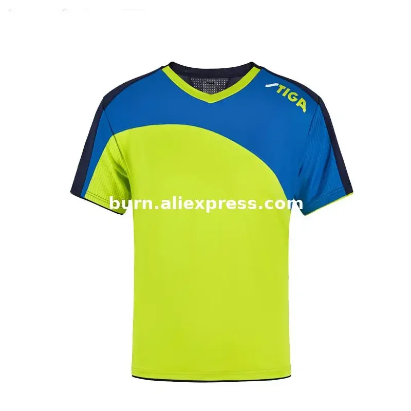 New Original Stiga Unisex table tennis T shirt table tennis champion shirt fast dry sports short sleeve