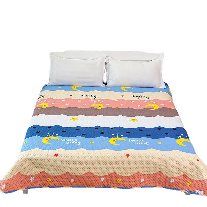 

New geometric pattern bed cover, snowflake cotton, all-season bedding