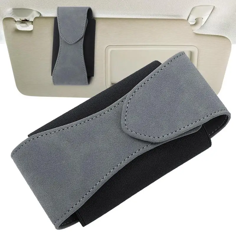 

Car Glasses Holder Sun Visor Sunglasses Protective Storage Box Portable Vehicle Visor Accessories With Magnetic Closure For Sung