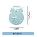 Blue Alarm Clock