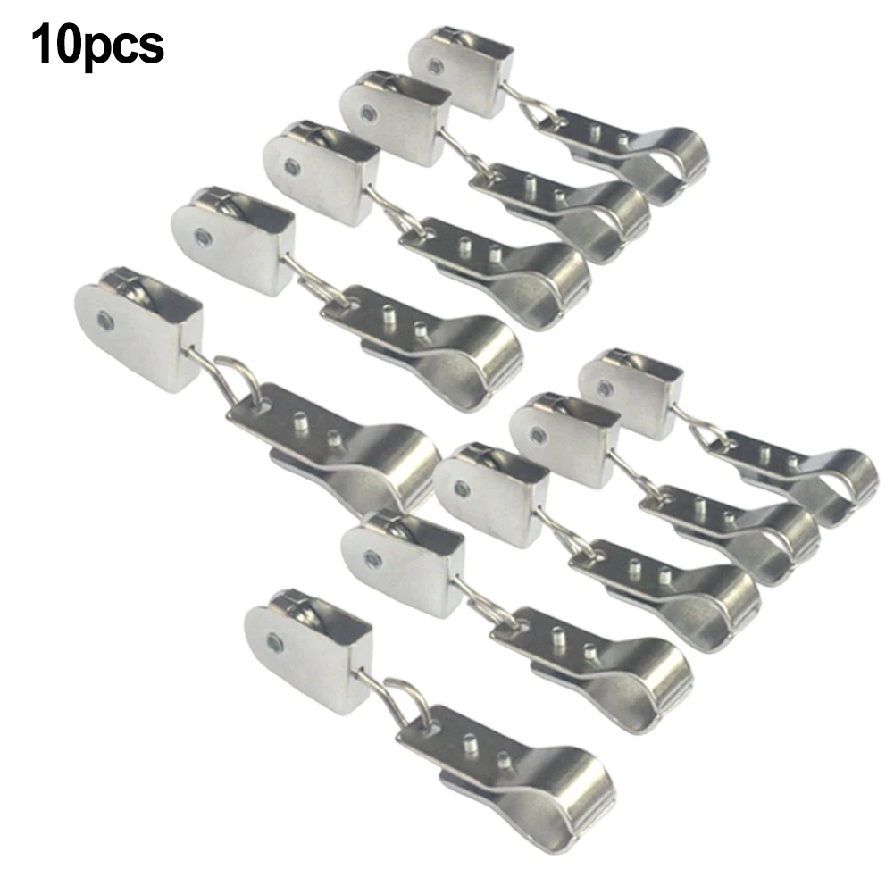 Stalishare Clips De Ladrillo, Ganchos Para Colgar Al Aire Libre, Sin Taladro, Clips De Pared De Ladrillo Ajustables De 1.97 A 2.91 Pulgadas, Ganchos De Ladrillo De Metal Para Colgar Cuadros