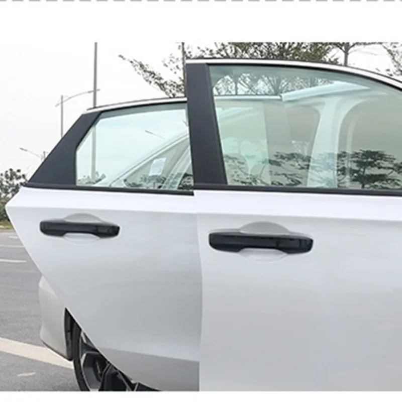 

For Honda 2022-2023 Civic Accord CRV HRV ZRV Door Handle Car Handle Black Protective Cover Car Modification Supplies