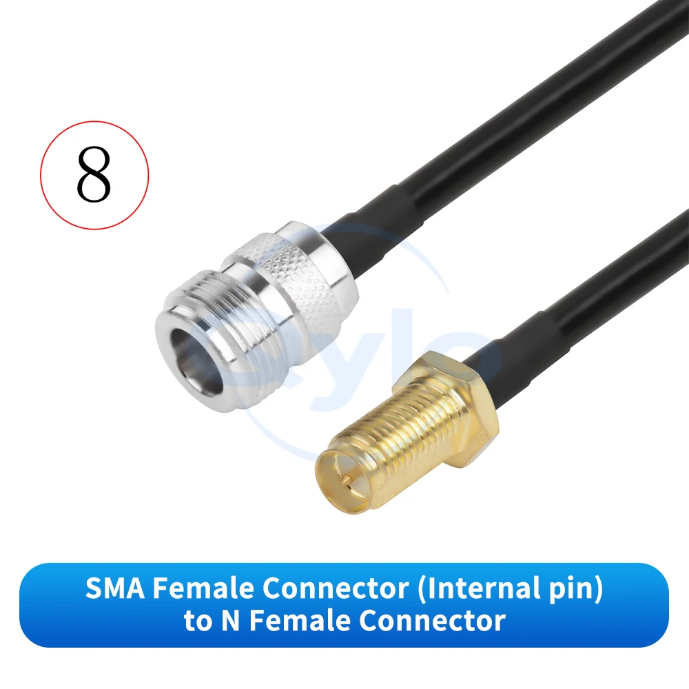 (1 Stück) LMR240 SMA-Stecker auf N-Stecker Verlängerungskabel N JK Adapterkabel Router AP RF Verlängerungskabel 50-4 – Detail 10