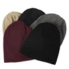 Geebro Fashion Women's Fashion Beanie Hat New Autumn Winter Solid Color Hats Female Soft Knit Cap Hip Hop  Skullies Gorras 1