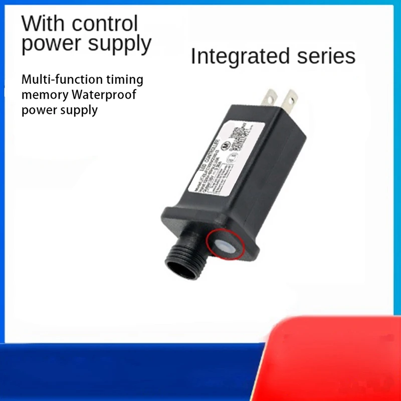 24V Transformer Plug Power Supply Suitable for Christmas Halloween LED Equipment Decorations US Plug transformer power supply