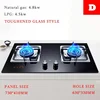 Double-Eye Gas Stove For Home Built-In Table Embedded Dual Purpose Stainless Steel High Firepower And Fast Heating Cooktop Stove 5