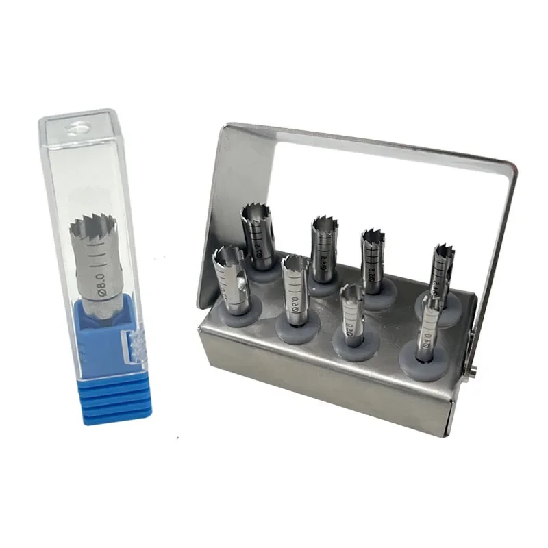Kit De Forets Tréphines Pour Scie Dentaire 3-8 Mm - Outils Chirurgicaux, Neuf, Pakistan