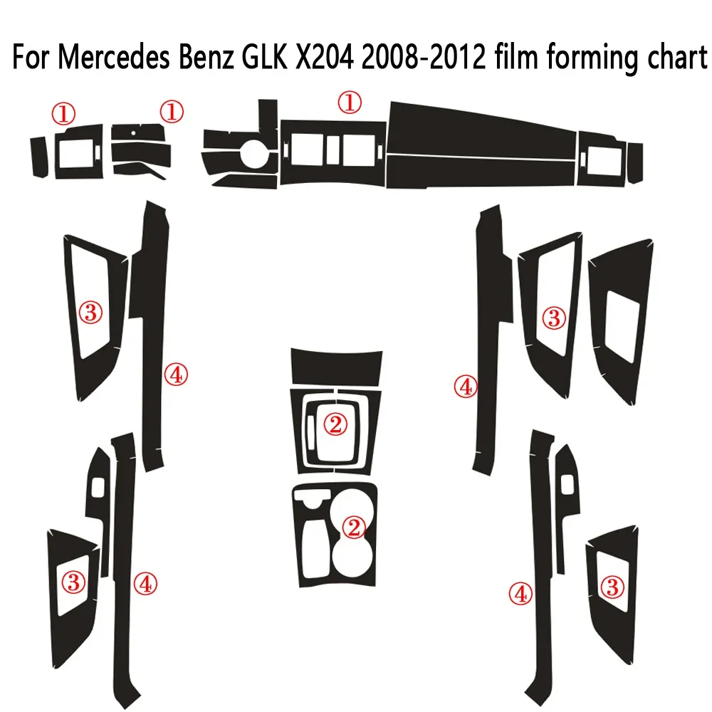 JmorCO Per Mercedes Benz GLK X204 ML W124 GL X164 Interno AC Presa D'aria Presa di Copertura Trim Decorazione ABS Presa D'aria accessorio di protezione JmorCO Per Mercedes Benz GLK X204 ML W124 GL X164 Interno AC Presa D'aria Presa di Copertura Trim Decorazione ABS Presa D'aria accessorio di protezione
