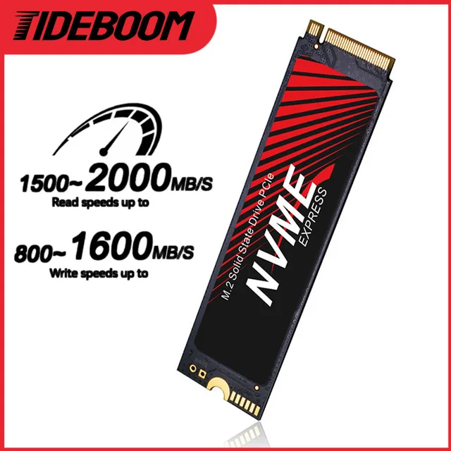 Tideboom SSD M2 NVME PCIE 2280 M.2 M Key Internal Hard Drive Read Speed Up to 2000MB/s Solid State Drive for Desktop Laptop 1
