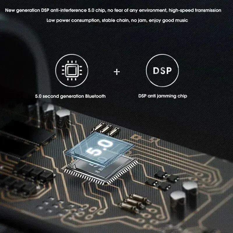 Pro4 TWS Bluetooth Earphone 9D Stereo Wireless Headphone In-Ear HiFi Earbud HandsFree Headset With Microphone For Xiaomi iPhone 5